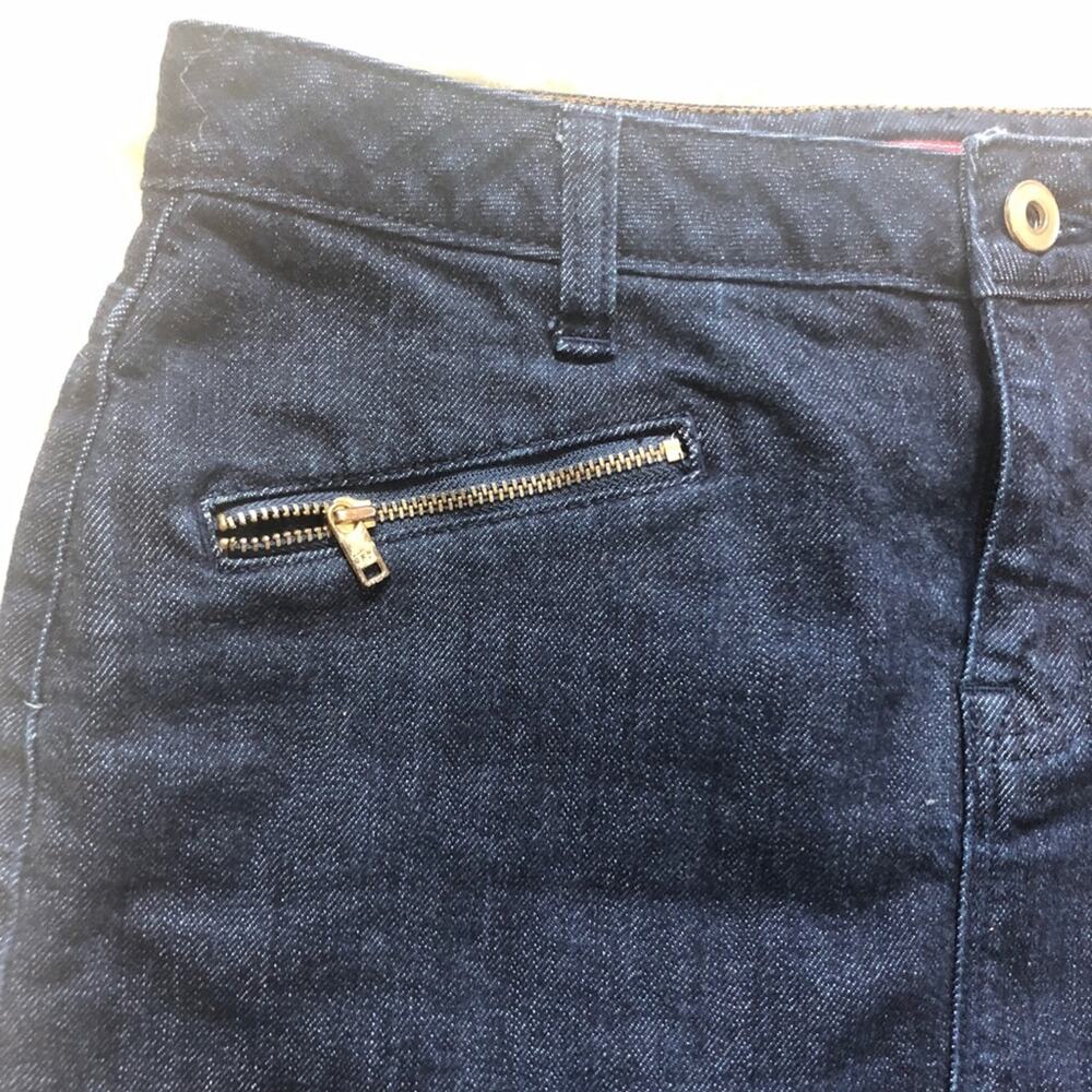 0023 Tommy Hilfiger Vintage Y2K Denim Mini Skirt - Picture 3 of 7